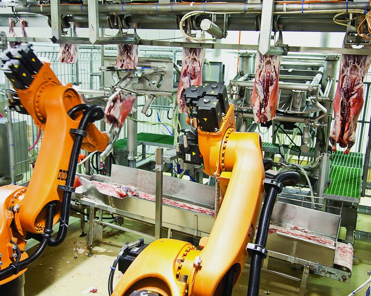 Картинки по запросу переработка мяса роботы